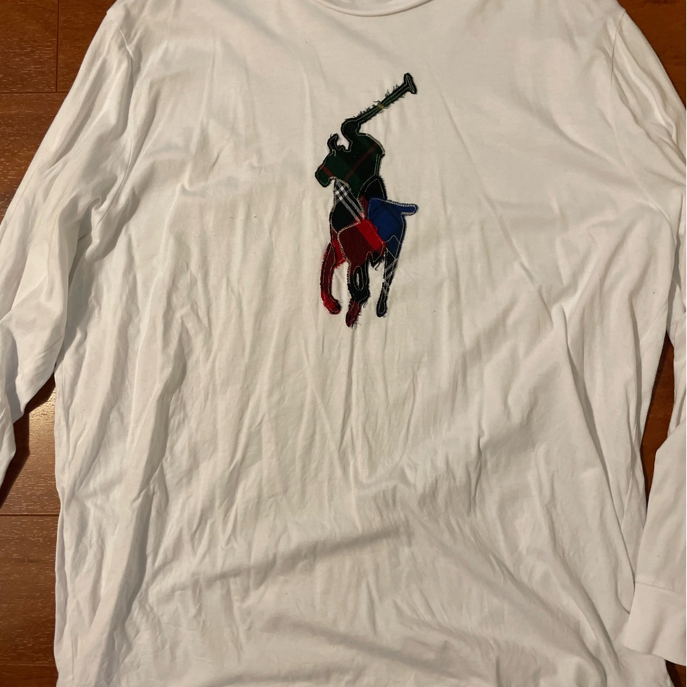 Men’s 2X Polo Ralph Lauren long sleeve shirts with large plaid Polo logo